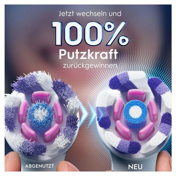 Oral-B 373210 Elektrischer Zahnbürstenkopf 2 Stück(e) Weiß, 6 image