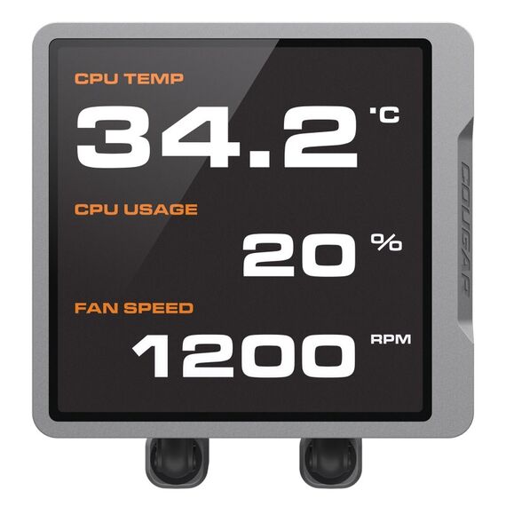 COUGAR CPU Wasserkühlung Poseidon Vistek Pro 240, ARGB, Schwarz, Farbe: Schwarz, 2 image