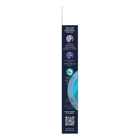 Oral-B iO Ultimate Clean iO Ultimative Reinigung, Original Aufsteckbürsten, Schwarz, 2 Stück, 4 image