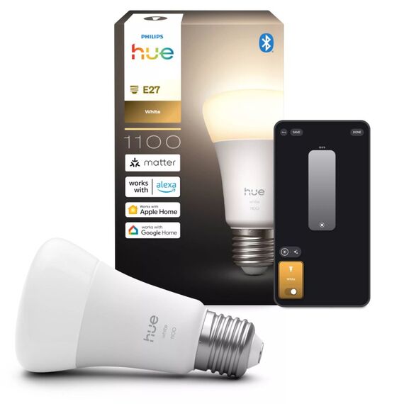 Philips Hue White A60 – Smarte Lampe E27 – 1100 lm, 2 image