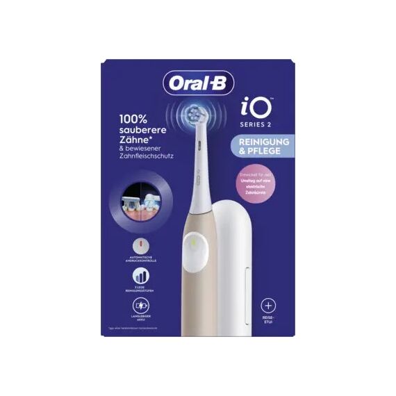 Oral-B 2 iO Erwachsener Vibrierende Zahnbürste Pink, Weiß, 2 image