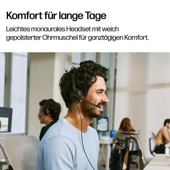 HP Poly Mission 415 Mono-USB-Headset, kabelgebunden, Classic (Bulk), 6 image