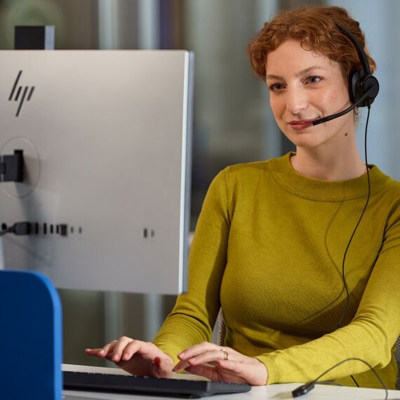 HP Poly Mission 415 Mono-USB-Headset, kabelgebunden, Classic (Bulk), 10 image