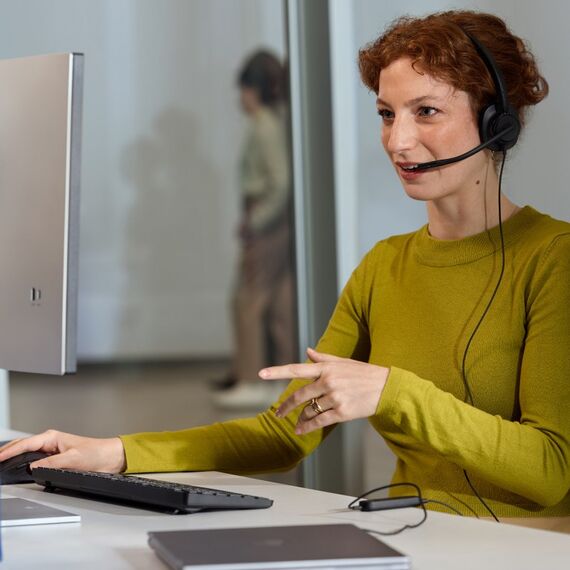 HP Poly Mission 415 Mono-USB-Headset (kabelgebunden) (Bulk), 10 image
