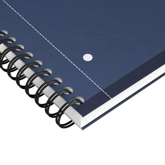Oxford International Notizbuch A4+ 80 Blätter Dunkelblau, 4 image