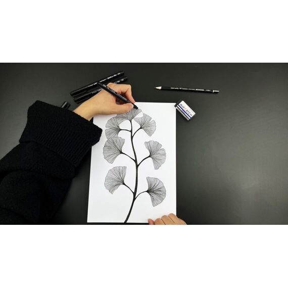 Tombow WS-EFL-H-06 Fineliner Fein Schwarz 1 Stück(e), 2 image