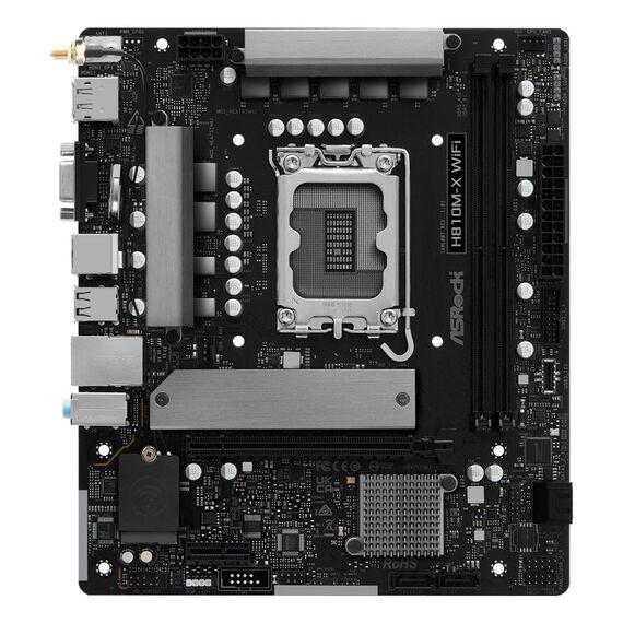 Asrock H810M-X WiFi Intel H810 LGA 1851 (Socket V1) micro ATX
