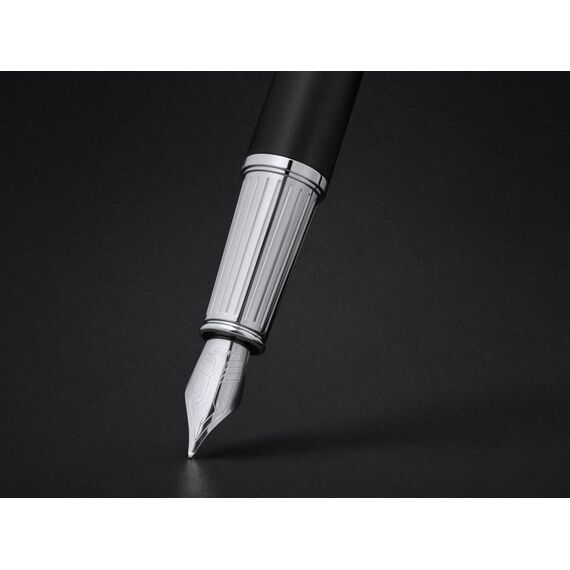 Parker Classic Füllfederhalter Kartuschenfüllsystem Schwarz, Chrom 1 Stück(e), 6 image