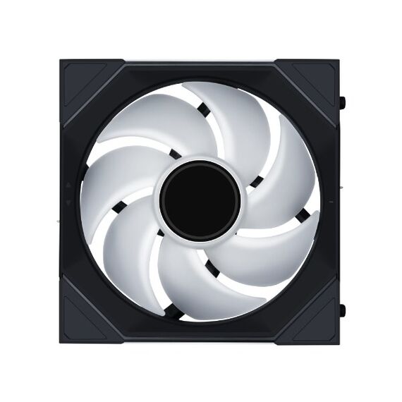 Lian Li Uni Fan 14SLIN1W1B Computerkühlsystem Computergehäuse Ventilator 14 cm Schwarz 1 Stück(e), Farbe: Schwarz, 4 image