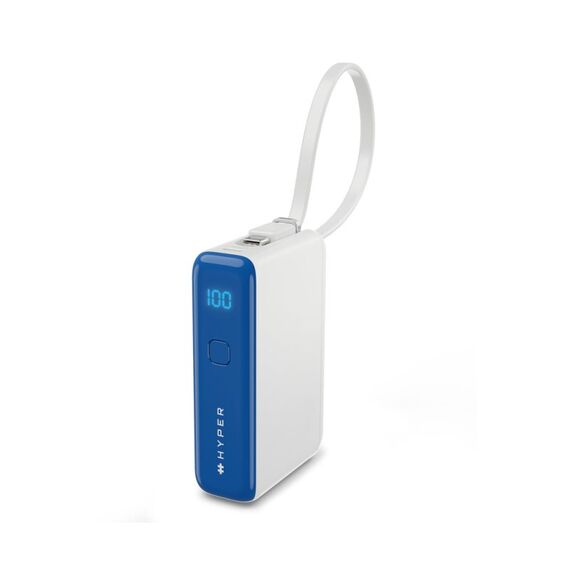 Targus HyperJuice Flex 10K 30W 5000 mAh Weiß, Blau, Farbe: Weiß, Blau