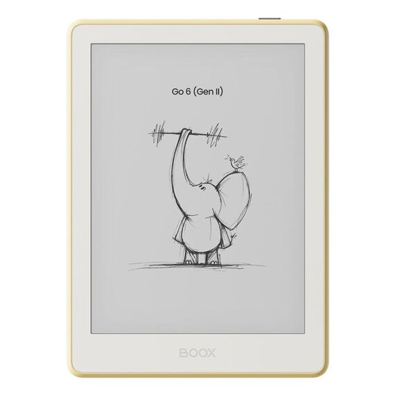 Onyx BOOX Go 6 (Gen II) eBook-Reader Touchscreen 32 GB WLAN Gelb