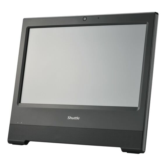 Shuttle All-In-One Barebone X50N, 15.6" Single-Touch-Screen (resistive), Intel N150,Wifi, IP54, lüfterlos, 24/7 Dauerbetrieb, Farbe: Schwarz, 2 image
