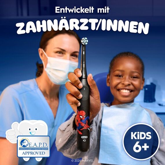 Oral-B iO Kids 6+ Marvel Spiderman Aufsteckbürsten, 2 Stück, 5 image