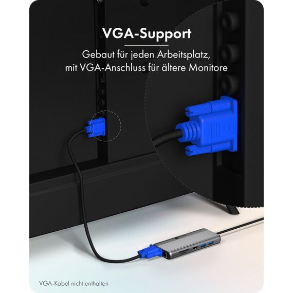 ICY BOX 12-in-1 DockingStation mit dreifacher Videoausgabe, 3 image