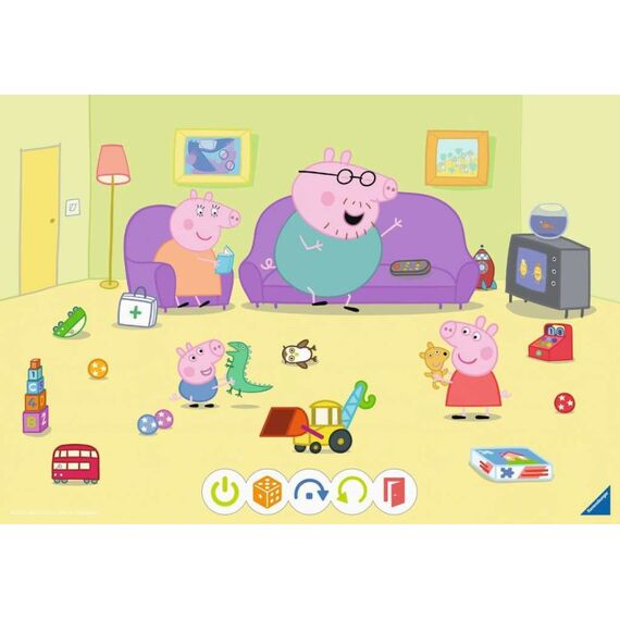 tiptoi Peppa Pig Puzzlespiel 24 Stück(e) Cartoons, 3 image