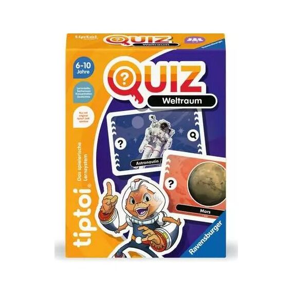tiptoi 00223 Brettspiel Quiz Weltraum Kartenspiel Bildend