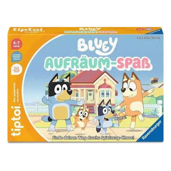 Ravensburger tiptoi Bluey Aufräum-Spaß