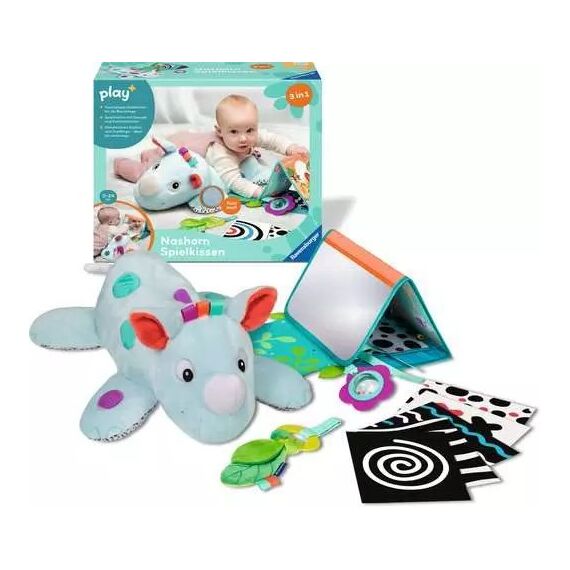 Ravensburger Play+ Nashorn Spielkissen (für die Bauchlage), 3 image