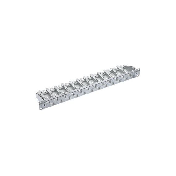 R&M 19" 1U PC Patch Panel 24-Port/s, Cat.5/6, gray, empty