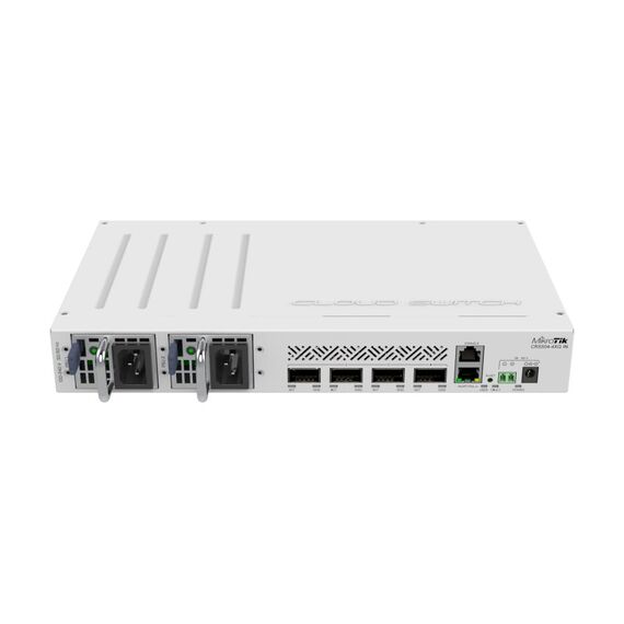 Mikrotik CRS504-4XQ-IN Netzwerk-Switch Managed Fast Ethernet (10/100) Power over Ethernet (PoE) Weiß