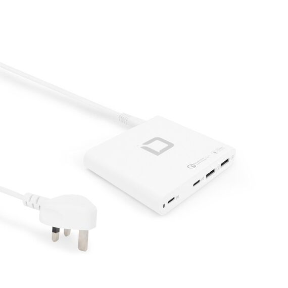 DICOTA D31893 Ladegerät für Mobilgeräte Laptop, Smartphone, Tablets Weiß Schnellladung Drinnen, 3 image