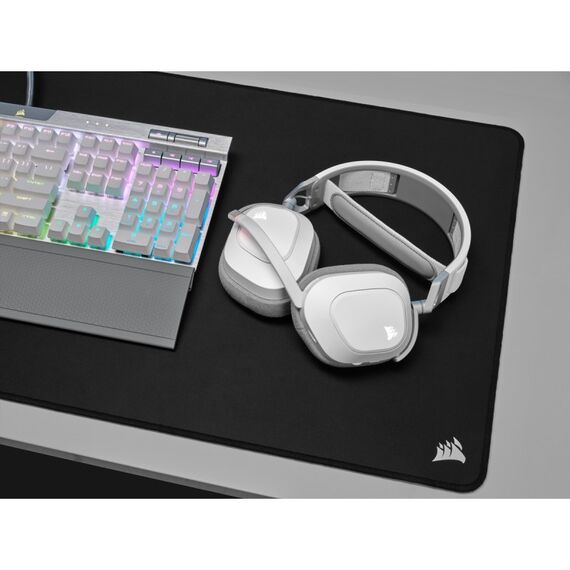 Corsair HS80 RGB Kopfhörer Kabellos Kopfband Gaming Weiß, 7 image