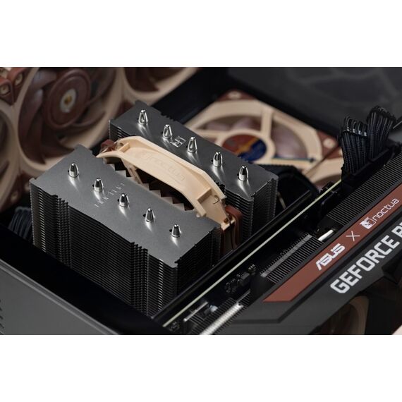 Noctua NH-D12L Computerkühlsystem Prozessor Luftkühlung Aluminium, Beige, Braun, 5 image