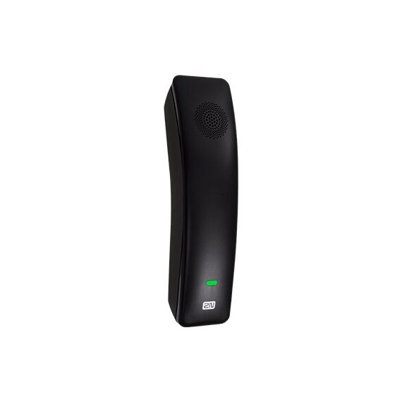 2N 1120101B IP-Telefon Schwarz 2 Zeilen, Farbe: Schwarz