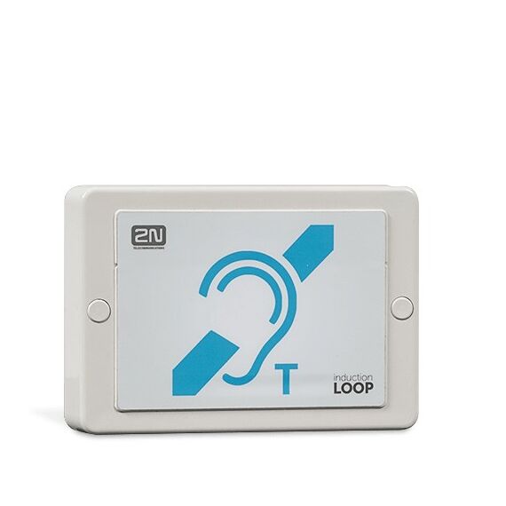 2N Induction Loop IP-Add-On-Modul Weiß