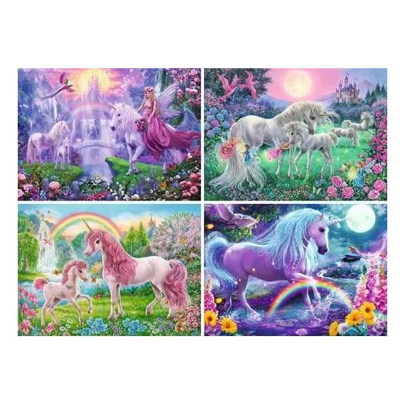Ravensburger 4 in a box Generic Girls Puzzlespiel 100 Stück(e) Fantasie, 2 image