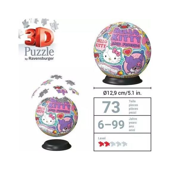 Ravensburger 10311630 Puzzle 3D-Puzzle 72 Stück(e) Cartoons, 5 image