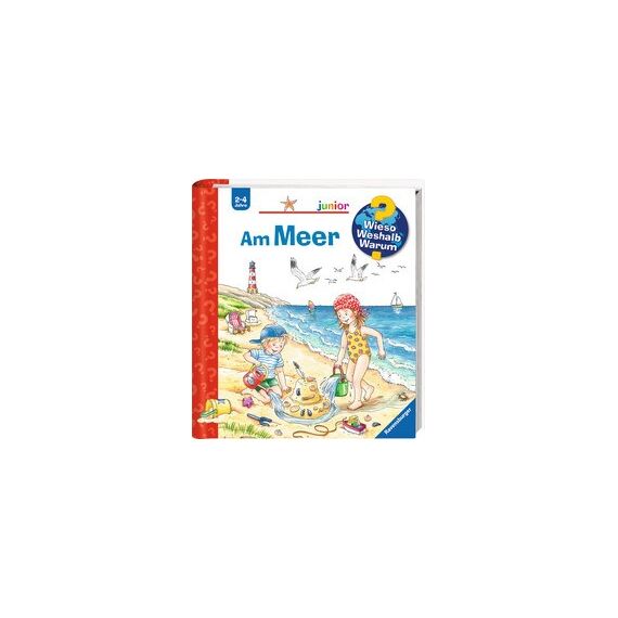 Ravensburger Why? Why? Why? Junior (Vol. 17): By the Seaside Buch Deutsch 16 Seiten Hardcover, 2 image