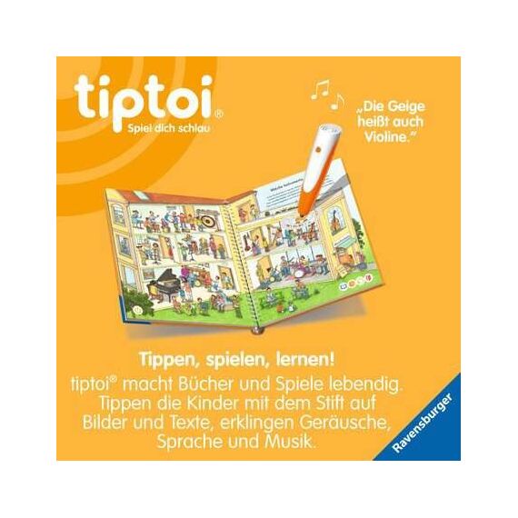 tiptoi 49280 Buch Musik Deutsch 16 Seiten Hardcover, 5 image