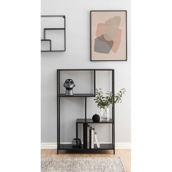 Actona Seaford Regalboden Freistehend Melamin, Stahl Schwarz, 8 image