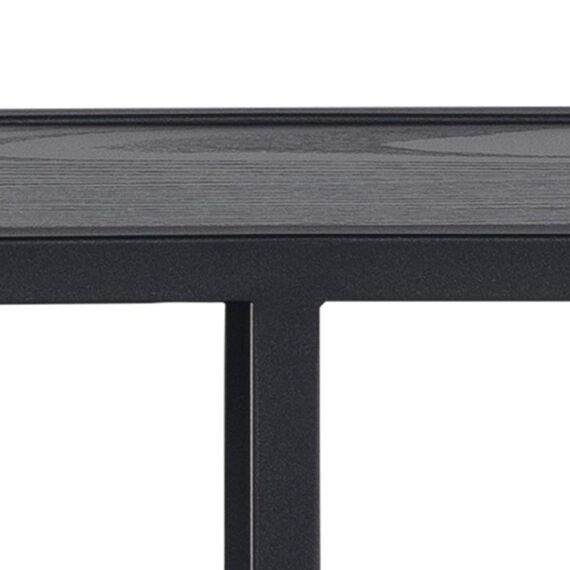 Actona Seaford Schweberegal Wandverteiler Stahl, Melamin Schwarz, Farbe: Schwarz, 6 image
