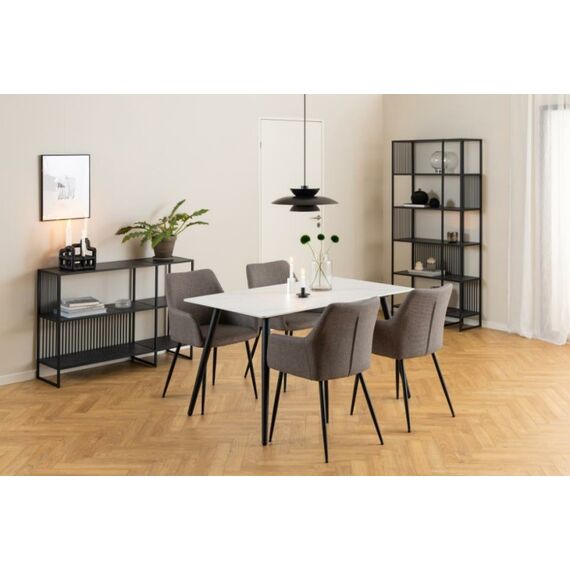Actona Strington Regalboden Freistehend Stahl Schwarz, 7 image