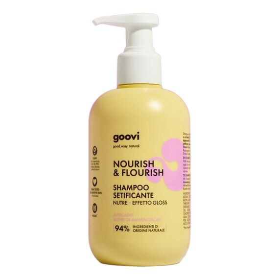 Goovi Nourish & Flourish Shampoo 250 ml Natürlich/Natur