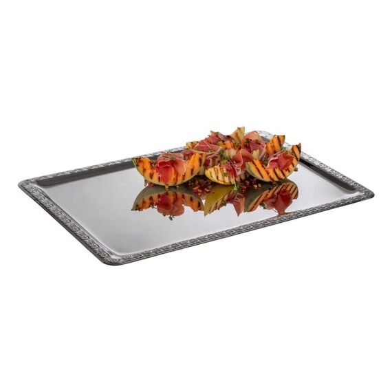 APS-Germany 00385 Display tray Rechteck Edelstahl, 2 image