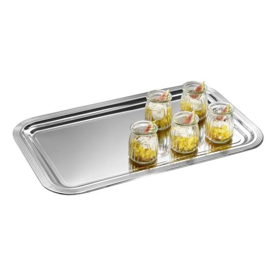 APS-Germany 00395 Display tray Rechteck Edelstahl, 2 image