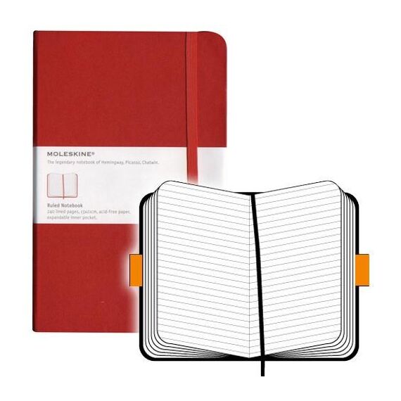 Moleskine Classic Notizbuch 240 Blätter Rot, 3 image
