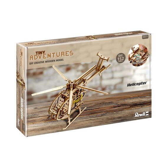 Revell Tiny Adventures Helicopter 3D-Puzzle 173 Stück(e) Flugzeug, 7 image