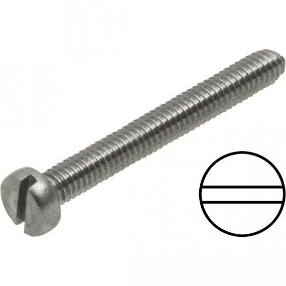 R.E.M. Modellbau 10046 Schraube/Bolzen 6 mm 10 Stück(e) M2.5