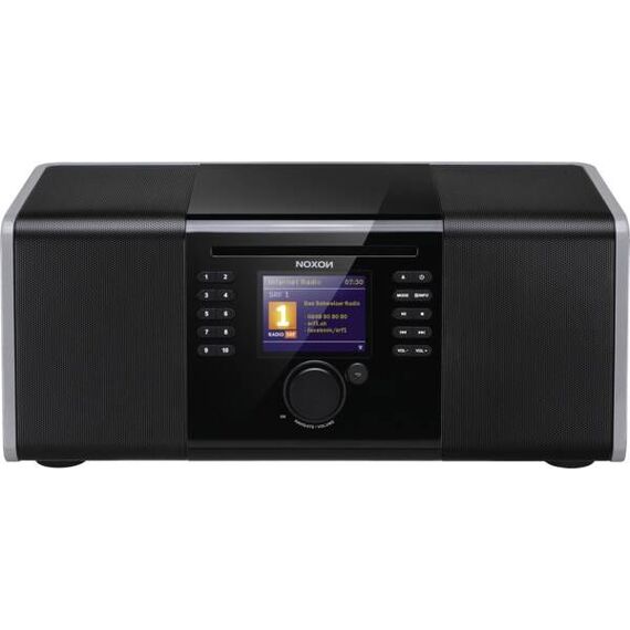 NOXON iRadio 600 CD Internet Analog & Digital Anthrazit, Schwarz, Farbe: Anthrazit, Schwarz