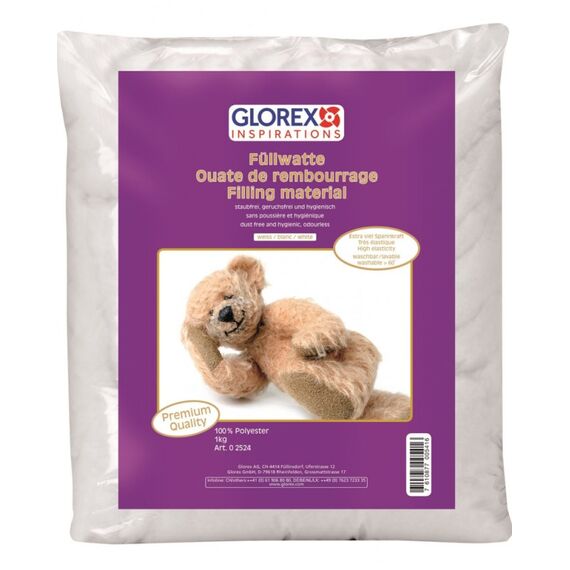 GLOREX 2524 Wattefüllstoff/Bastelfüllmaterial