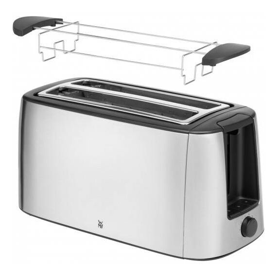 WMF Bueno Pro 61.3022.5008 Toaster 6 Schwarz, Edelstahl, 2 image