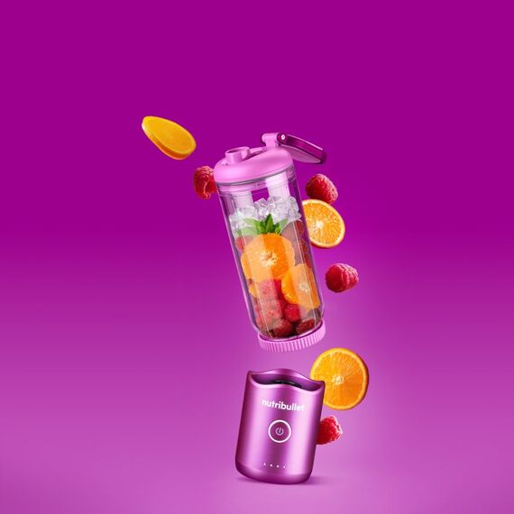 NutriBullet NBP013VT 0,59 l Tragbarer Mixer Violett, Farbe: Violett, 4 image