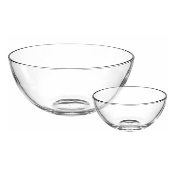 LEONARDO CUCINA Schüssel-Set Rund Glas Transparent 5 Stück(e), 2 image