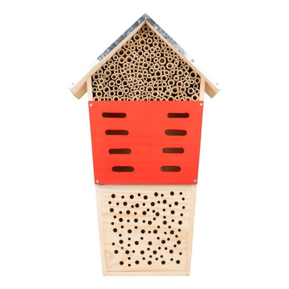 Windhager 7718 Insektenhotel Hängend Bambus, Holz