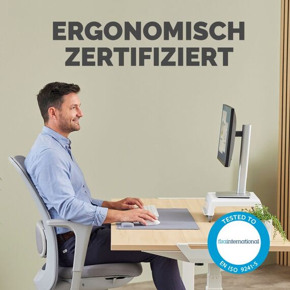 Fellowes Breyta Handgelenkstütze Silikon Grau, 5 image