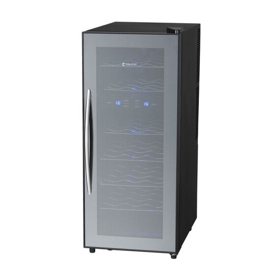Coldtec THD21 Thermoelektrische Weinkühler Freistehend Schwarz 21 Flasche(n)